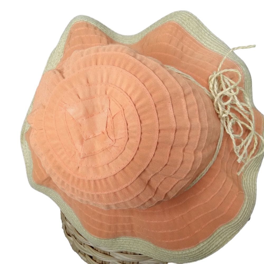Panama Jack Packable Sun Hat Coral